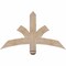 Ekena Millwork Davenport Smooth Timber Gable Bracket, Douglas Fir, 36"W x 21"H x 3 1/2"D x 3 1/2"F, 14/12 Pitch GBW036X21X0404DAV00SDF - alternate 1